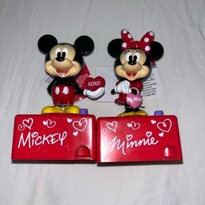 Minnie and Mickey candy dispenser